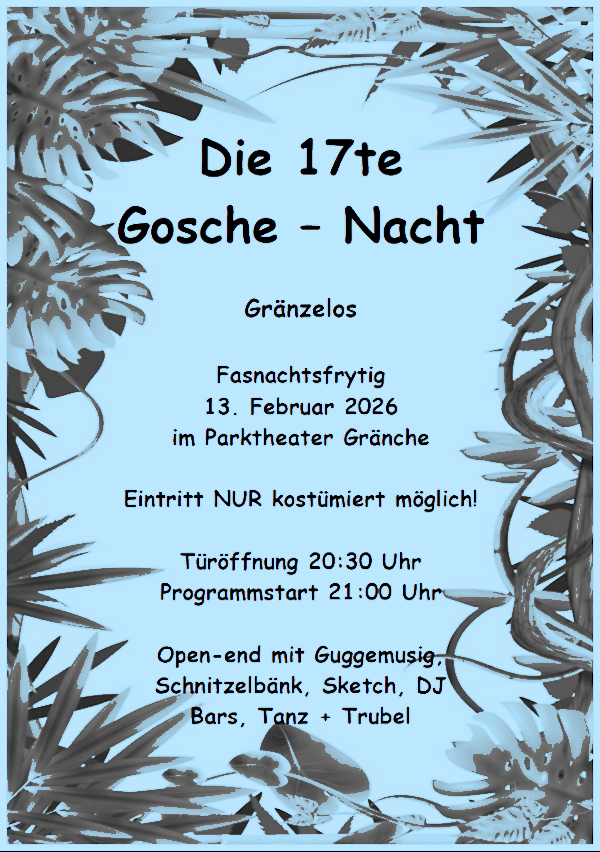 Gosche-Nacht 2026