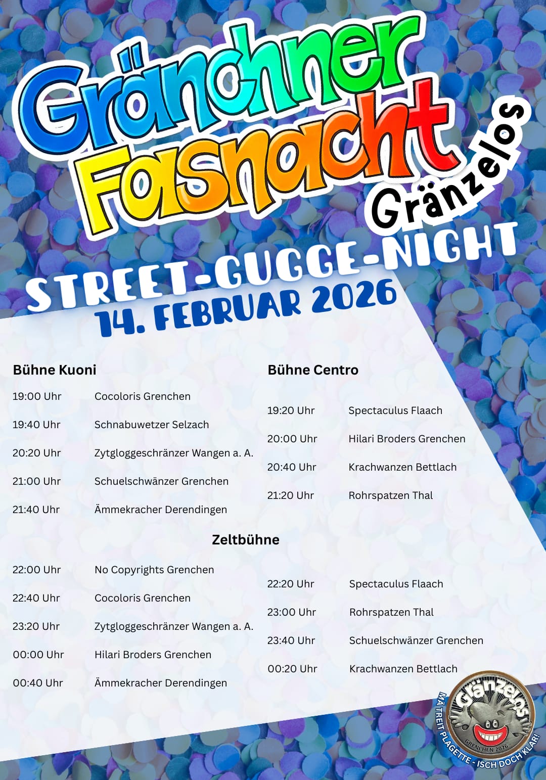 Gugge-Street-Night Gränchner Fasnacht 14.2.26